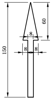 图52 表示通行方向的箭头标记(线36)(GB 5768.3-2025)