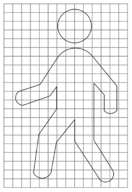 图57 行人路面标记(线39)(GB 5768.3-2025)