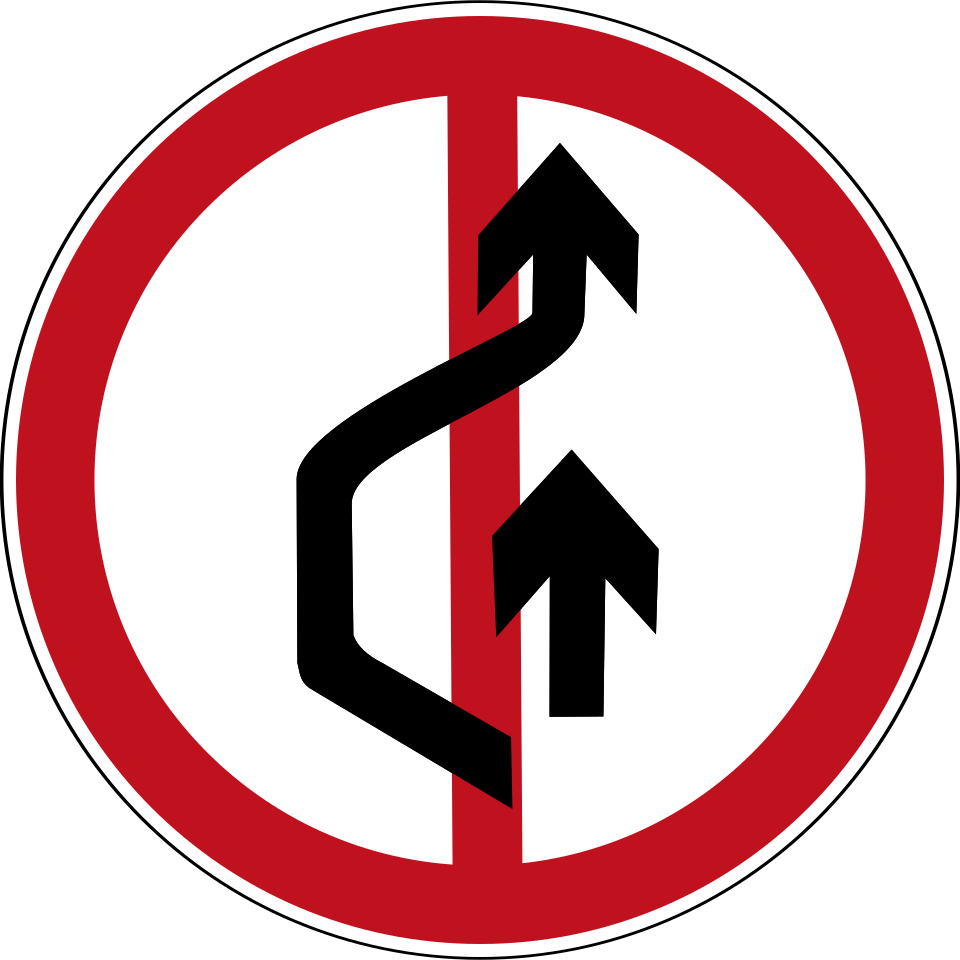 禁止超车