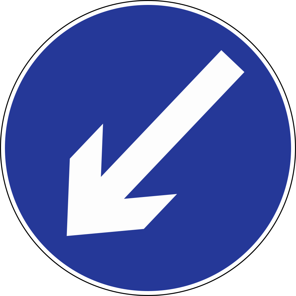靠左侧道路行驶