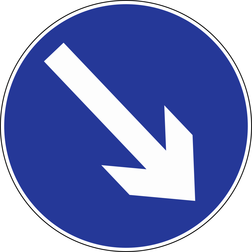 靠右侧道路行驶